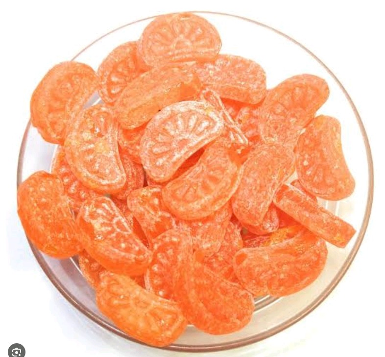 Orange pack of candy
