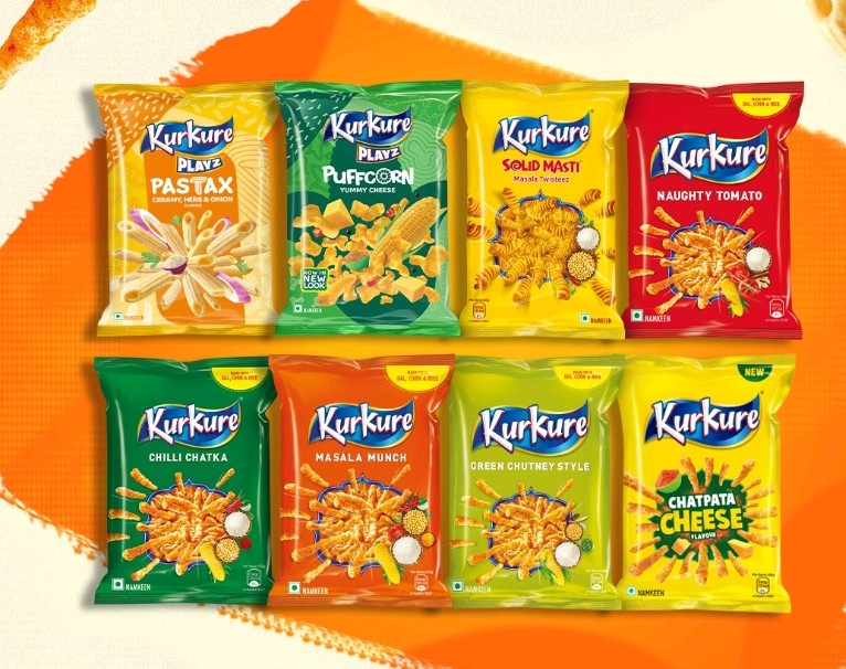 Kurkure pack of four flavor